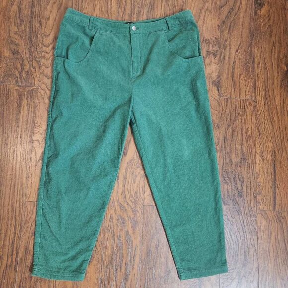 BAIT brand emerald green corduroy pants - Picture 1 of 7